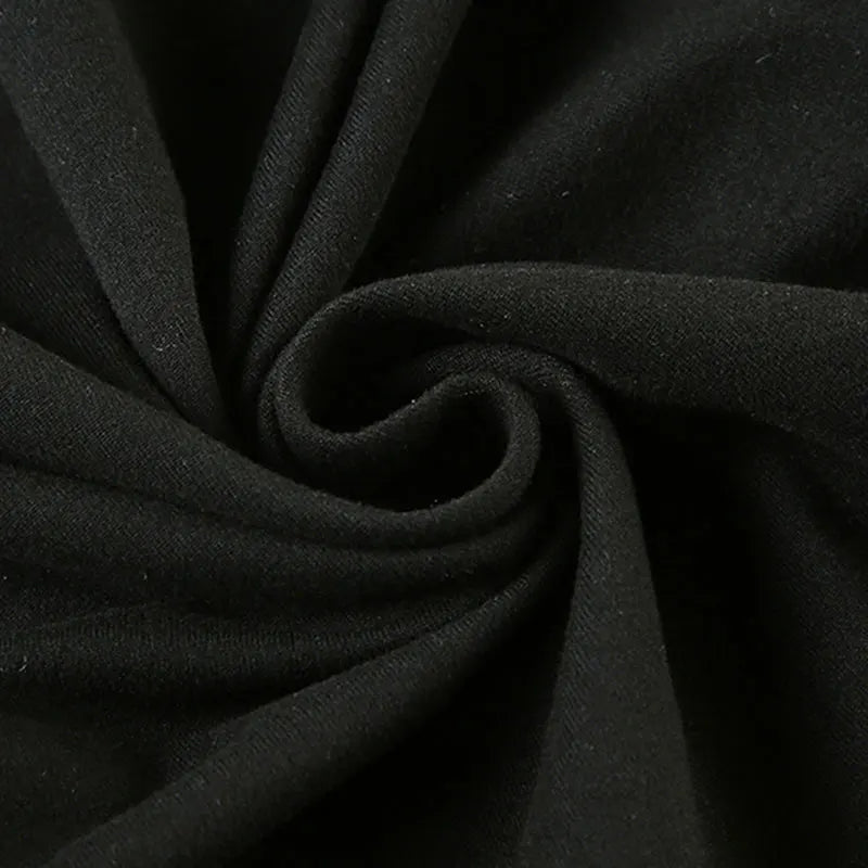 T-shirt femme nouveau Streetwear printemps mode décontracté mince T-shirt élégant femme Sexy noir dame polyvalent tricoté t-shirts vêtements