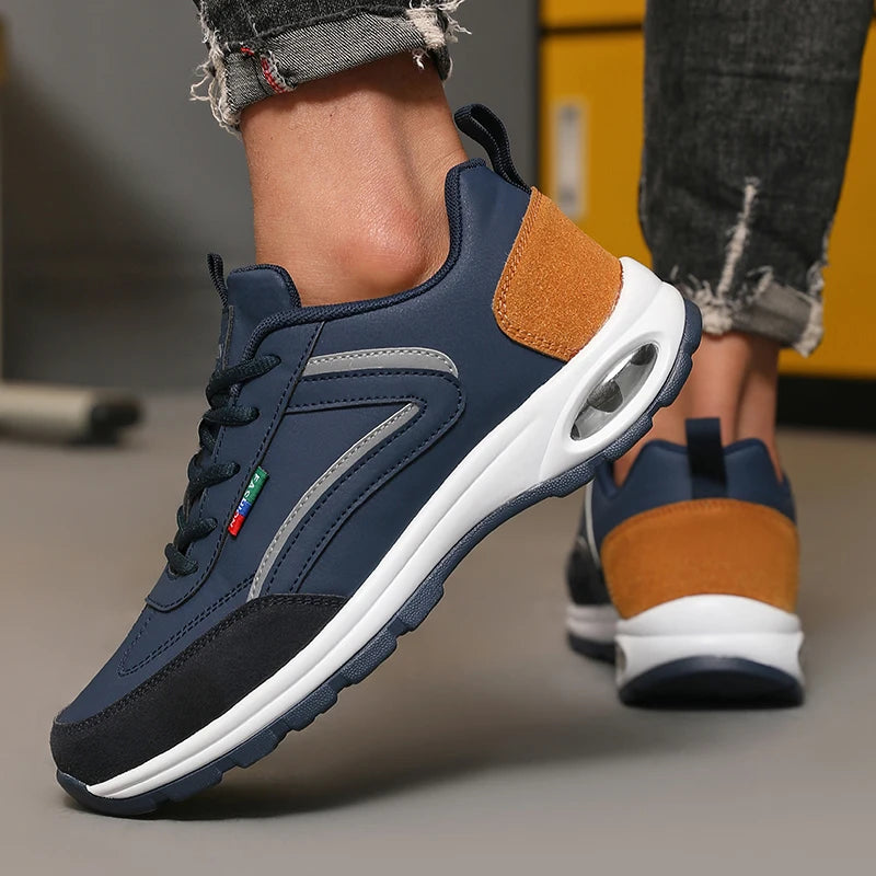 Chaussures tendance haut de gamme pour hommes, Design confortable, marque de luxe, chaussures à semelles épaisses, baskets décontractées confortables et respirantes