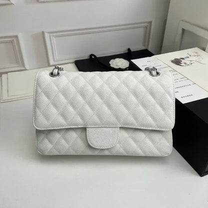 Miroir sacs de créateurs sac à bandoulière sacs à main de luxe femme classique rabat chaîne sac à bandoulière sacs à main en cuir porte-carte rose blanc