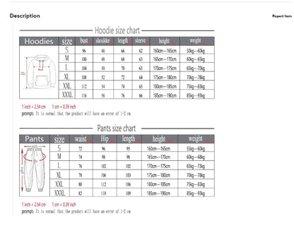 Mode imprimé survêtement pour hommes fermeture éclair sweat à capuche et pantalons de survêtement deux pièces costumes mâle décontracté Fitness Jogging ensembles de sport