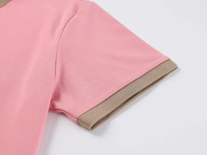 Polo d'été à manches courtes pour hommes, LOGO brodé, grande taille, T-shirt d'affaires en Nylon fin, respirant, de haute qualité