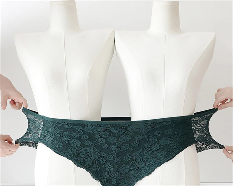 Sous-vêtements femmes coton ropa intérieur femenina surdimensionné lingerie dentelle doux calzones para mujer élégant sans couture sexy culotte nouveau