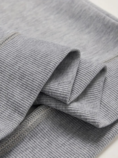 Ensemble sweat-shirt et pantalon de sport pour hommes, décontracté et chaud, imprimé JORDAN 23, ample et épais, en velours, col rond, automne et hiver